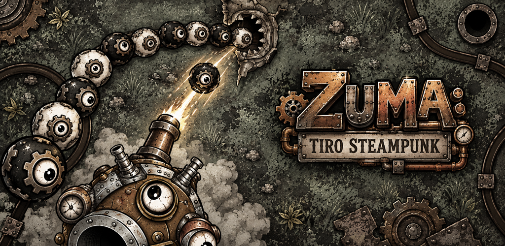 Imagem promocional de Zuma: Steampunk Shooter