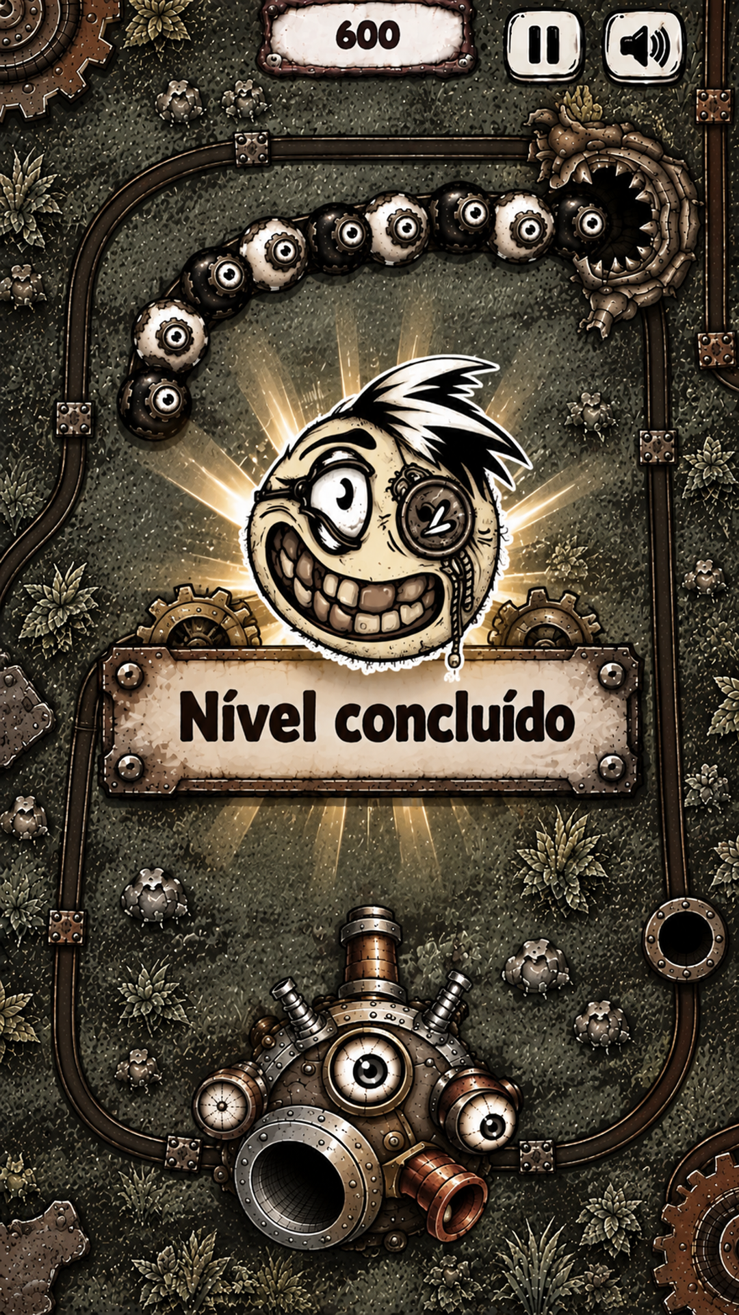 Captura de tela 5 de Zuma: Steampunk Shooter